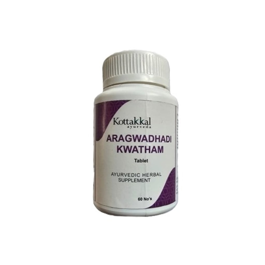 Aragwadhadi Kwatham Box, Ayurvedic Product manufactured by Arya Vaidya Sala, Kottakkal Ayurveda for USA Distribution