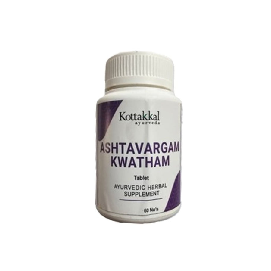 Ashtavargam Kwatham Box, Ayurvedic Product manufactured by Arya Vaidya Sala, Kottakkal Ayurveda for USA Distribution