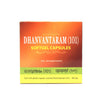 Dhanwantaram (101) SoftGel Capsule Box, Ayurvedic Product manufactured by Arya Vaidya Sala, Kottakkal Ayurveda for USA Distribution