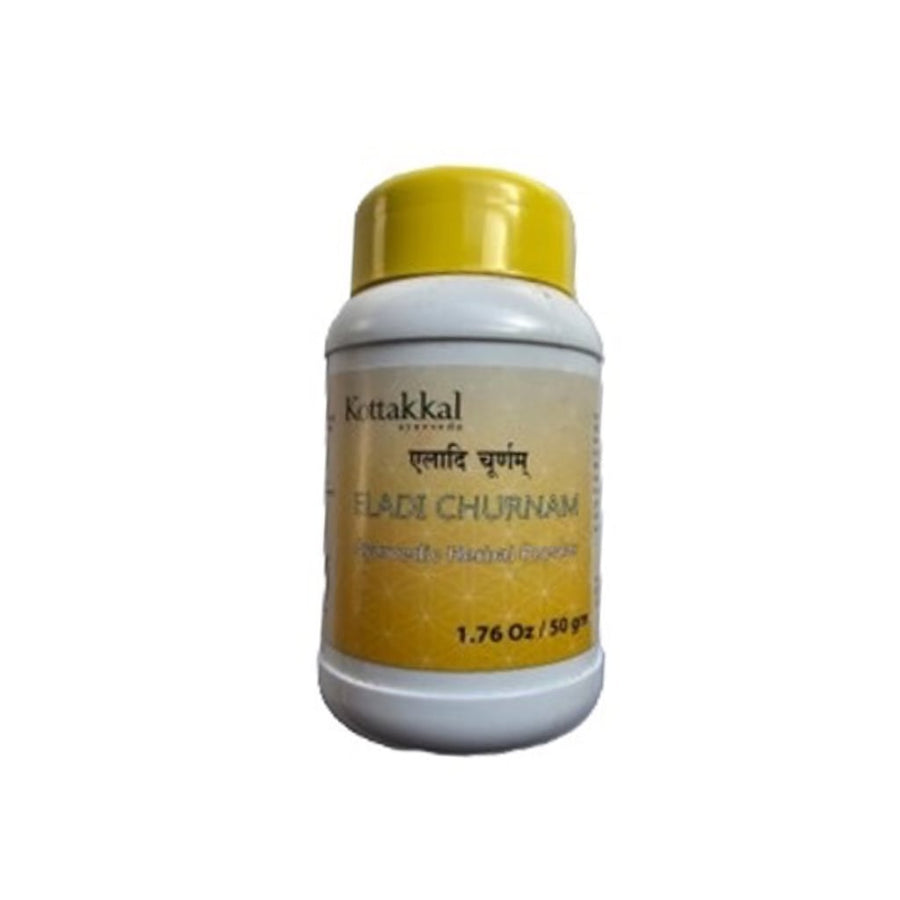 Eladi Churnam Packet, Ayurvedic Product manufactured by Arya Vaidya Sala, Kottakkal Ayurveda for USA Distribution