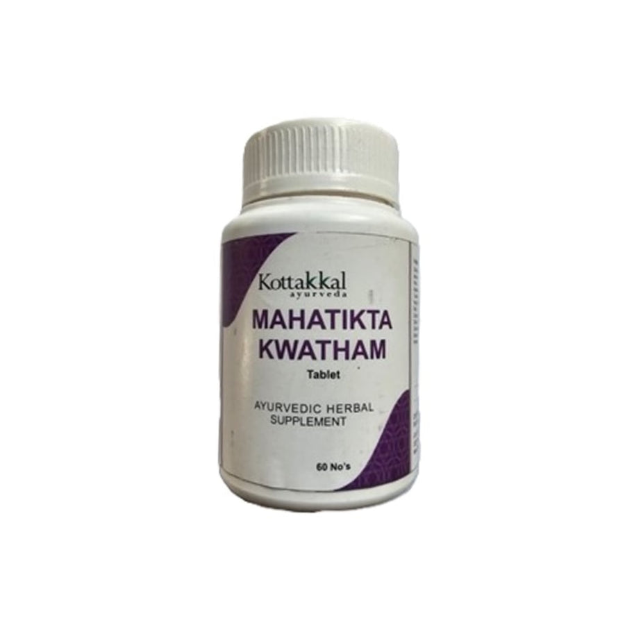 Mahatiktam Kwatham Box, Ayurvedic Product manufactured by Arya Vaidya Sala, Kottakkal Ayurveda for USA Distribution