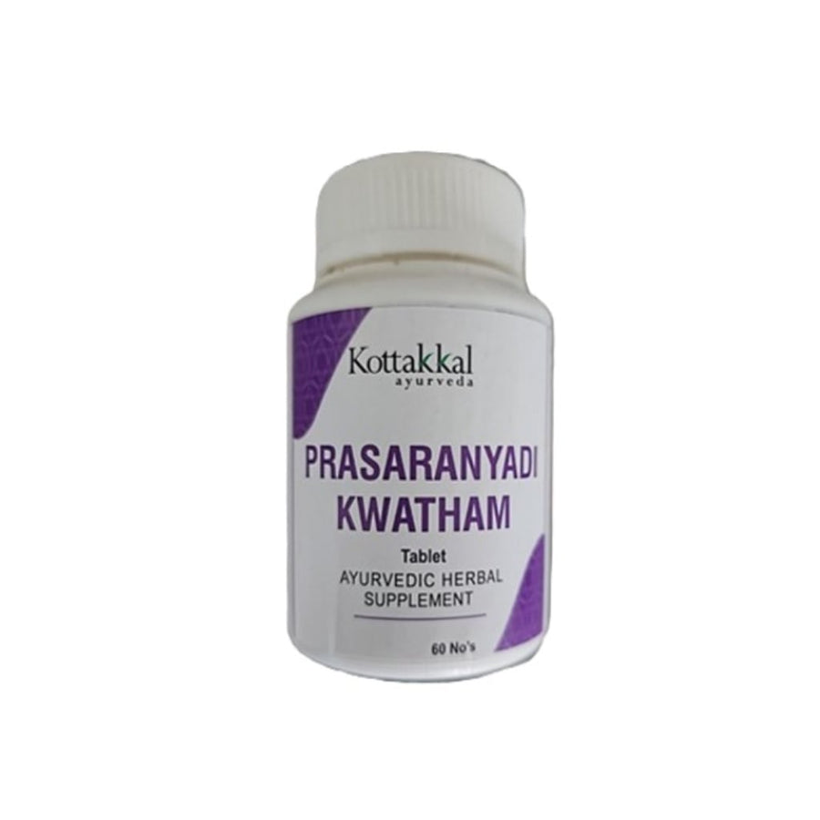 Prasarinyadi Kwatham Box, Ayurvedic Product manufactured by Arya Vaidya Sala, Kottakkal Ayurveda for USA Distribution