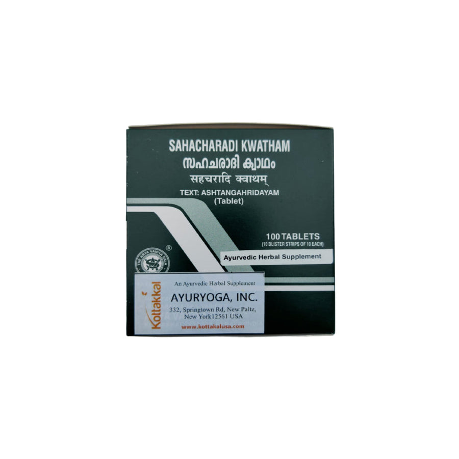 Sahacharadi Kwatham Box, Ayurvedic Product manufactured by Arya Vaidya Sala, Kottakkal Ayurveda for USA Distribution