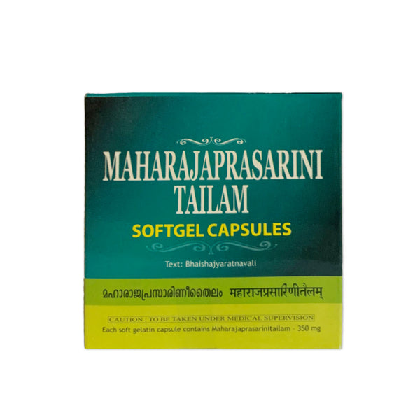 Buy Maharajaprasarini Oil Softgel Capsule Kottakkal Arya Vaidya Sala Kottakkal Ayurveda Usa 7847